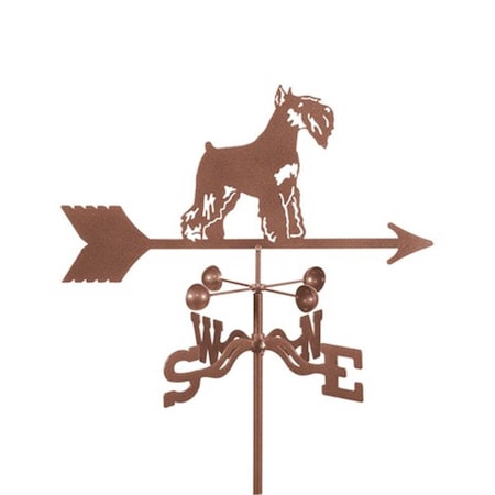 Ez Vane EZ Vane EZ1417-RF Schnauzer Dog Weathervane with Roof Mount EZ1417-RF